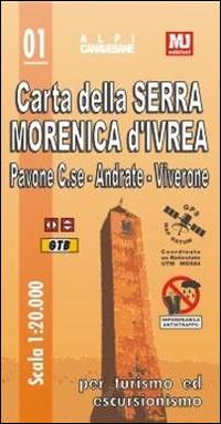 Carta della Serra Morenica d'Ivrea - Nicola Muntoni - copertina
