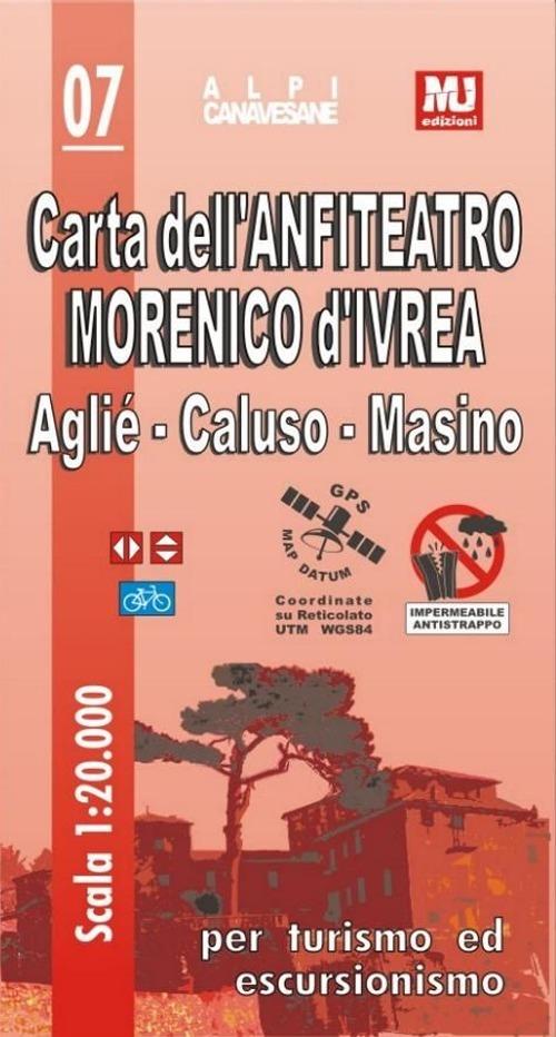 Carta dell'anfiteatro morenico d'Ivrea - Nicola Muntoni - copertina