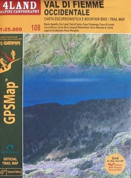 Val di Fiemme occidentale - Remo Nardini,Enrico Casolari - copertina