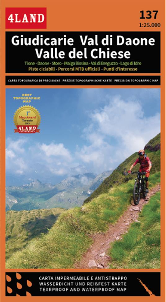  Giudicarie Val di Daone Valle del Chiese - copertina