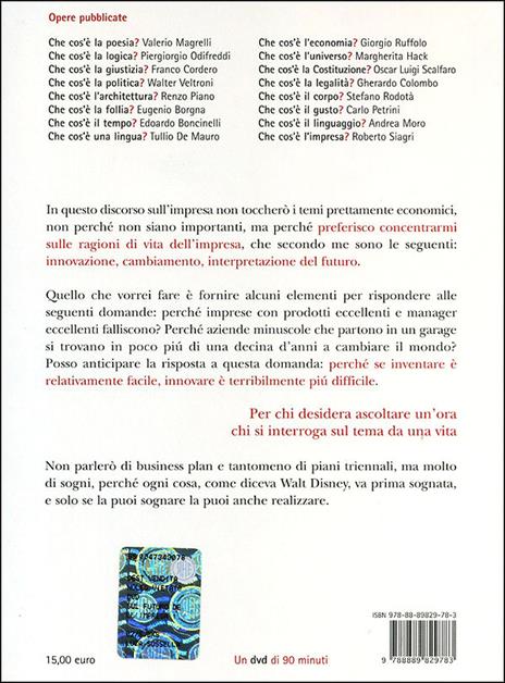 Che cos'è l'impresa. Con DVD - Roberto Siagri - 2