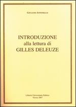 Introduzione alla lettura di Gilles Deleuze
