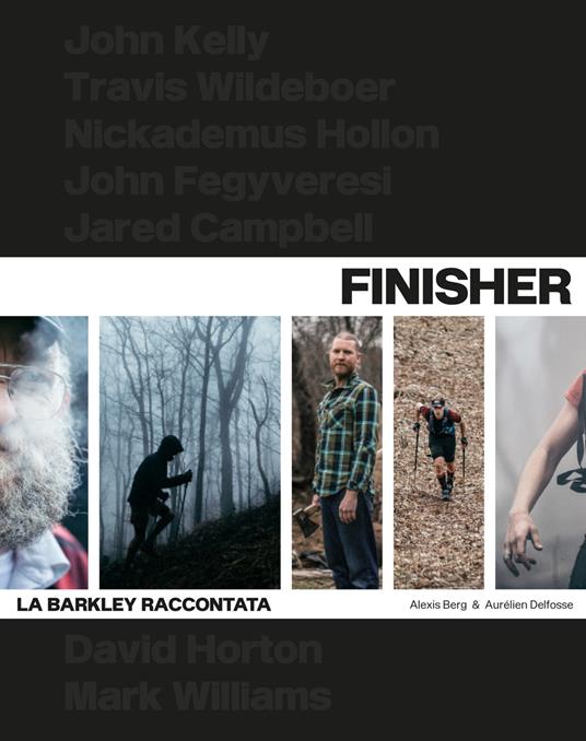 Finishers. La Barkley raccontata - Alexis Berg,Aurelien Delfosse - copertina