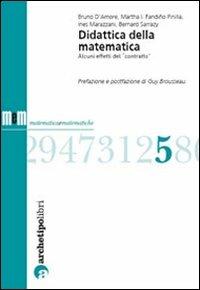 Didattica della matematica. Alcuni effetti del «contratto» - copertina