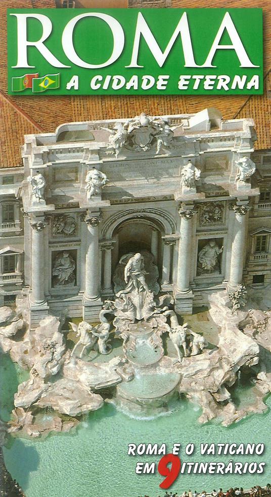 Roma. La città eterna. Guida artistica di Roma. Ediz. portoghese - copertina