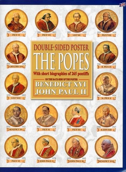 I papi. Il Vaticano. Brevi biografie dei sommi pontefici. Ediz. inglese - copertina