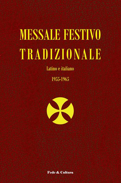 Messale festivo tradizionale - copertina