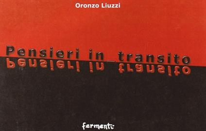 Pensieri in transito - Oronzo Liuzzi - copertina