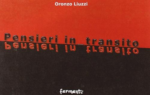 Pensieri in transito - Oronzo Liuzzi - copertina