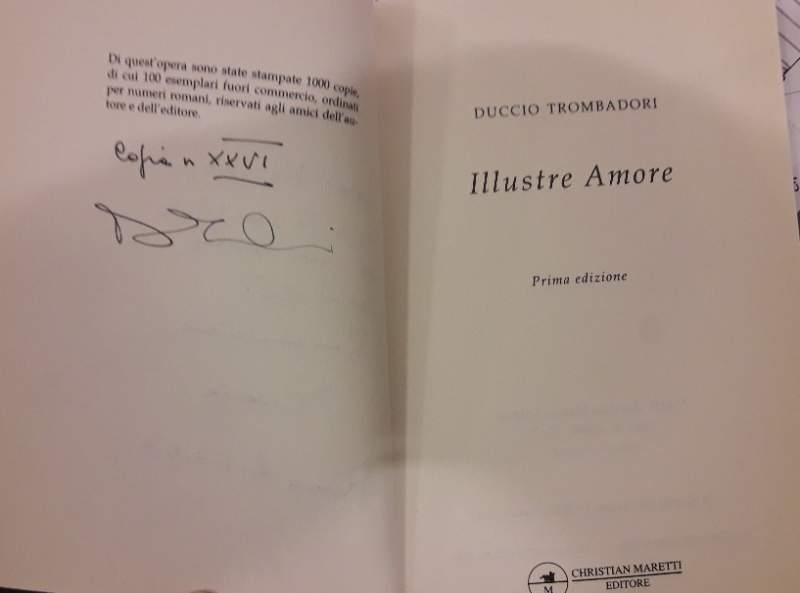 Illustre amore. Raccolta di poesie