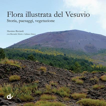 Flora illustrata del Vesuvio. Storia, paesaggi, vegetazione - Massimo Ricciardi,Riccardo Motta,Adriano Stinca - copertina