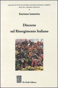 Discorso sul Risorgimento italiano - Gaetano Iannotta - copertina