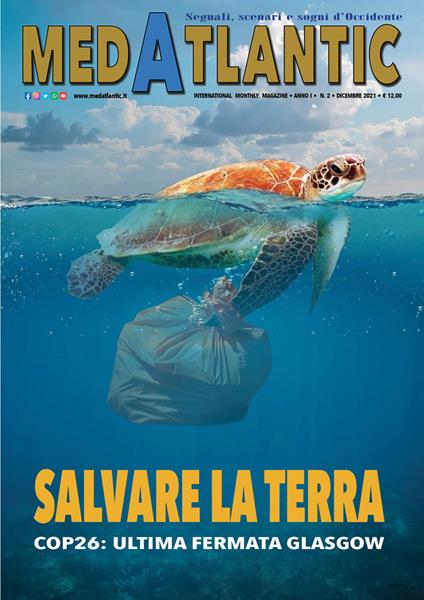 MedAtlantic. Segnali, scenari e sogni d'Occidente (2021). Vol. 2: Salvare la terra - copertina