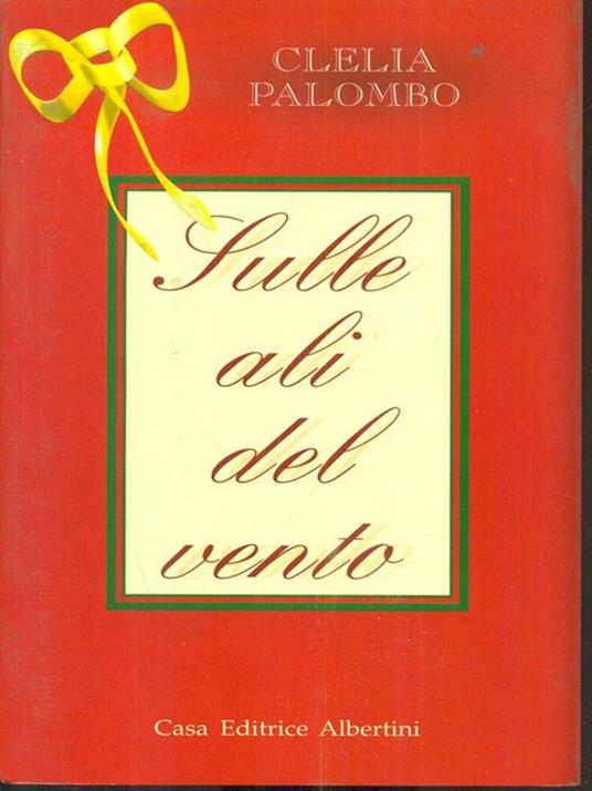 Sulle ali del vento - Clelia Palombo - copertina