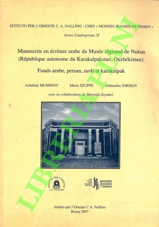 Manuscrits en écriture arabe du Musée Régìonal de Nukus