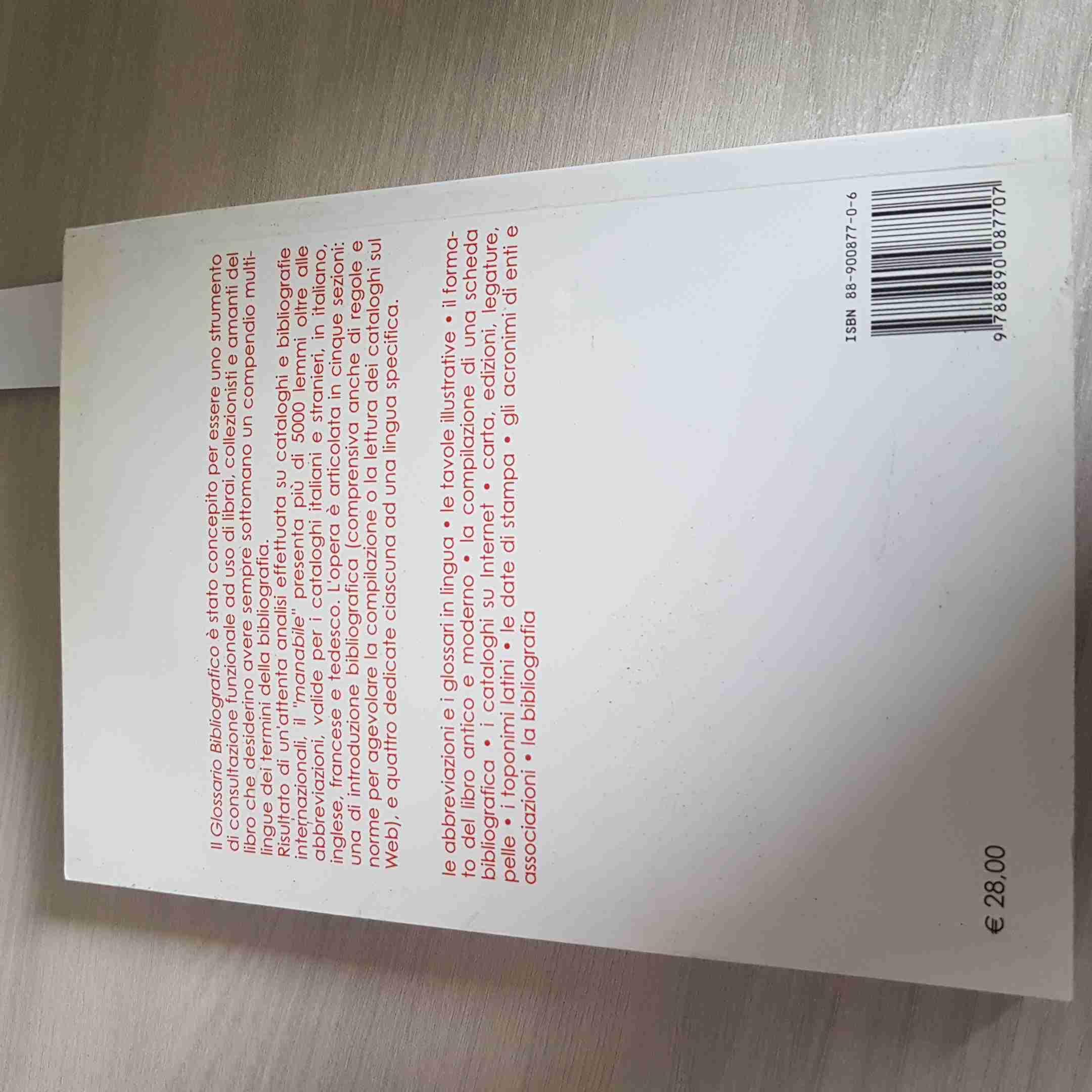 Glossario bibliografico multilingue