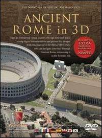 Roma antica in 3D. Ediz. inglese. Con DVD - copertina