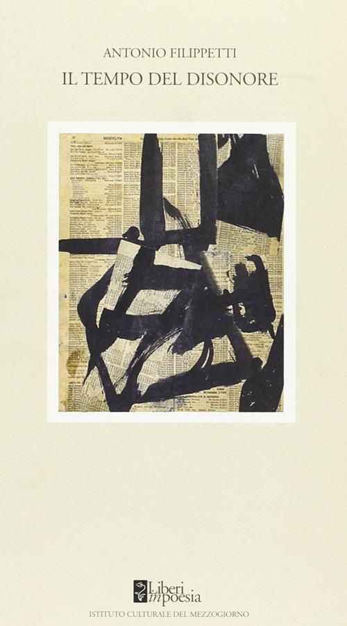 Il tempo del disonore - Antonio Filippetti - copertina