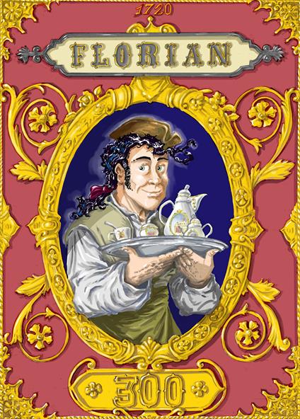 Florian 300. The Caffè Florian coffeehouse in Venice. A 300-year-old- story. Ediz. illustrata. Con cartolina segnalibro - Valerio Held,Giorgio Figus - copertina