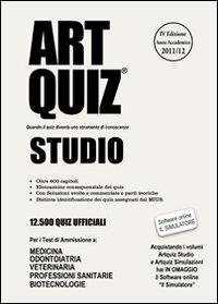  Artquiz studio. Test di ammissione a: medicina, odontoiatria, veterinaria, professioni sanitarie, biotecnoloolge. Area medica-sanitaria - copertina