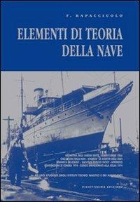 Elementi di teoria della nave - Francesco Rapacciuolo - copertina