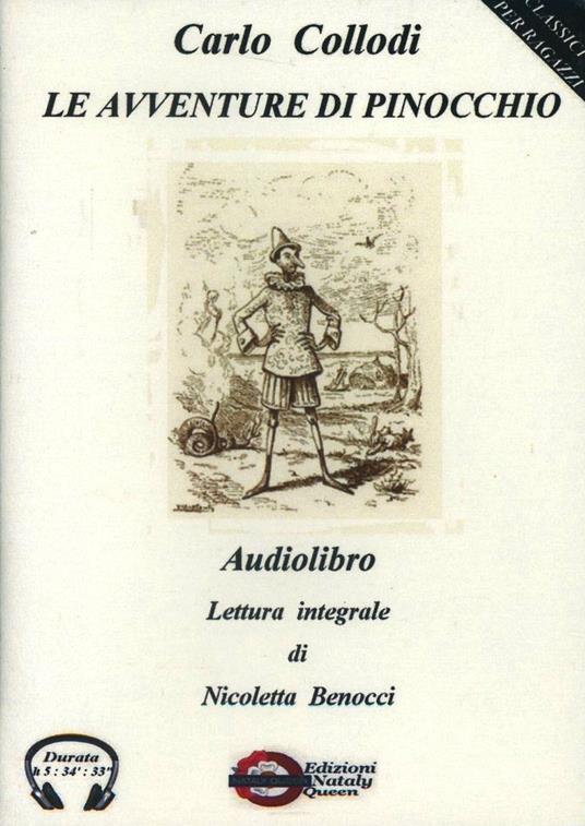 Le avventure di Pinocchio. Audiolibro. CD Audio formato MP3 - Carlo Collodi - copertina
