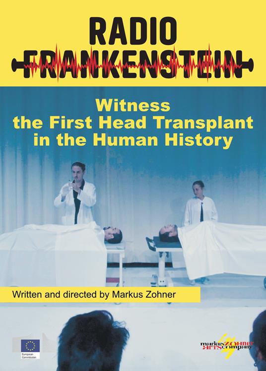 Radio Frankenstein. The program. The first head transplant in the human history - Markus Zohner - copertina