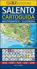 Salento, cartoguida. Mappa multi-tematica illustrata