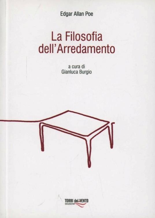 La filosofia dell'arredamento - Edgar Allan Poe - copertina