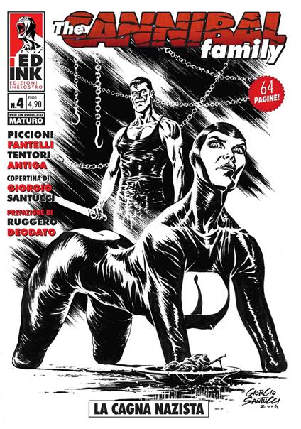 The cannibal family. Vol. 4: La cagna nazista - Stefano Fantelli,Rossano Piccioni - copertina