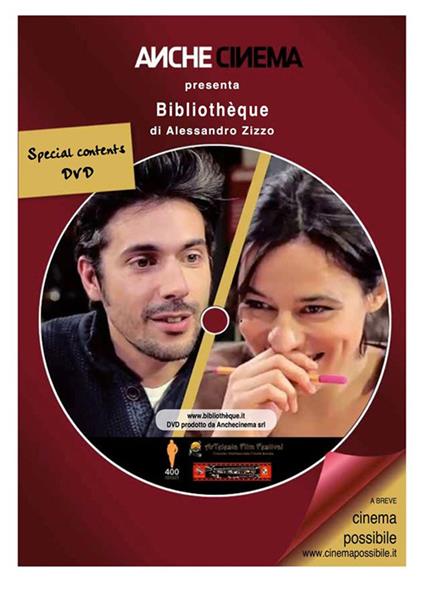 Bibliothèque. DVD. Con libro - Alessandro Zizzo - copertina