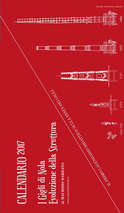 I Gigli di Nola. Evoluzione della struttura. Il primo calendario didattico sulla Festa dei Gigli - Maurizio Barbato - copertina