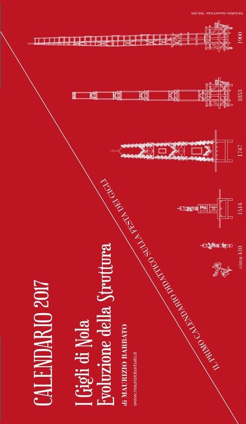 I Gigli di Nola. Evoluzione della struttura. Il primo calendario didattico sulla Festa dei Gigli - Maurizio Barbato - copertina