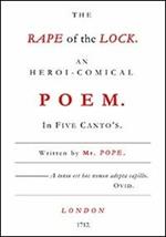 The rape of the lock. Testo italiano a fronte