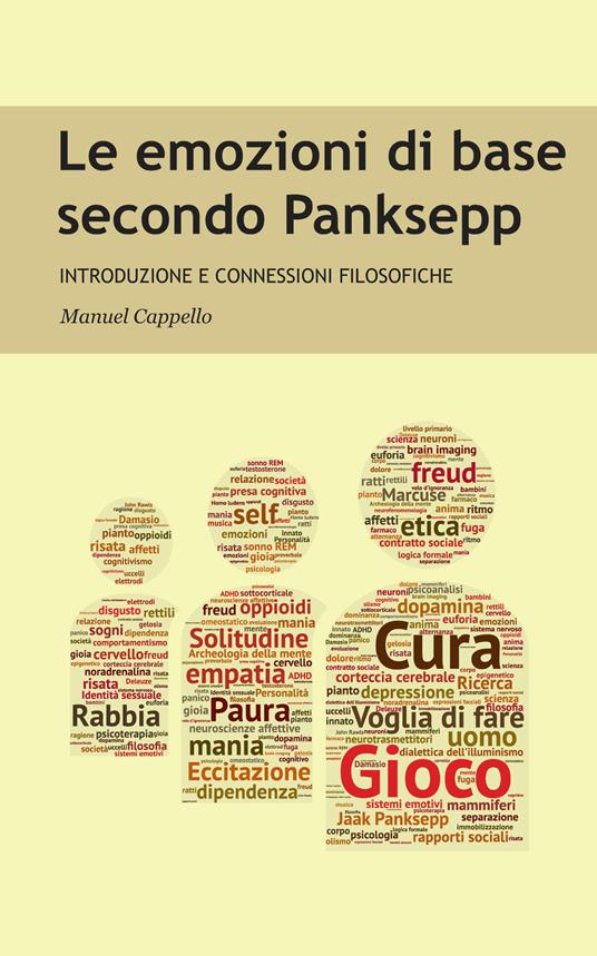 Le emozioni di base secondo Panksepp. Introduzione e connessioni filosofiche - Manuel Cappello - copertina