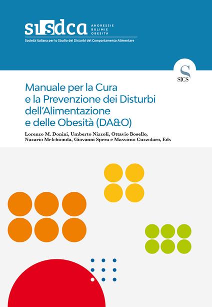 Manuale per la cura e la prevenzione dei disturbi dell'alimentazione e delle obesità (DA&O) - copertina