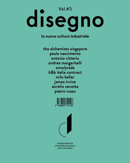 Disegno. La nuova cultura industriale. Ediz. multilingue. Vol. 5 - copertina