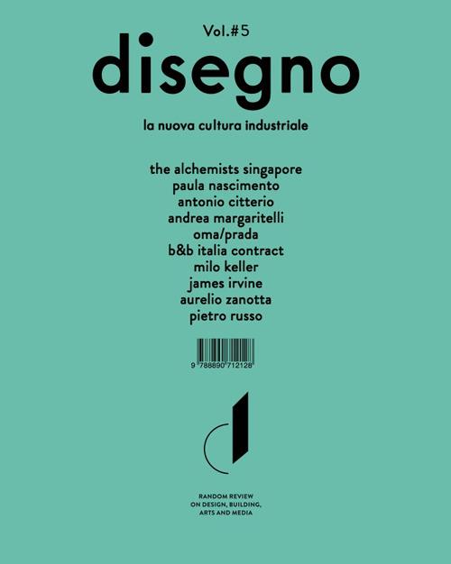 Disegno. La nuova cultura industriale. Ediz. multilingue. Vol. 5 - copertina
