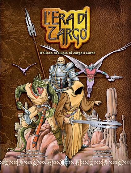 L'era di Zargo. Il gioco di ruolo di Zargo's lords - Tito Leati,Emiliano Marchetti,Roberto Pecoraro - copertina