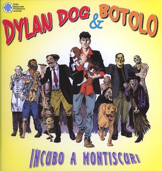 Dylan Dog e Botolo, incubo a Montiscuri - copertina