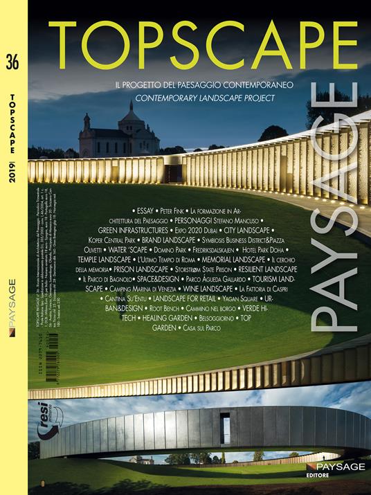Topscape. Il progetto del paesaggio contemporaneo. Ediz. italiana e inglese (2019). Vol. 36 - copertina