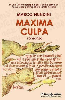 Maxima culpa - Marco Nundini - copertina