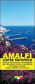 Amalfi. Mappa turistica di Amalfi