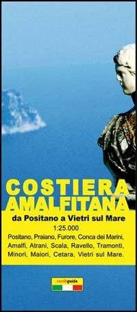 Costiera amalfitana. Mappa turistica della costiera amalfitana - Gabriele Cavaliere - copertina