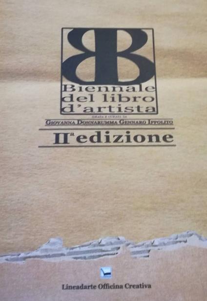 Biennale del libro d'artista. Mostra internazionale del libro d'artista 2ª edizione - copertina