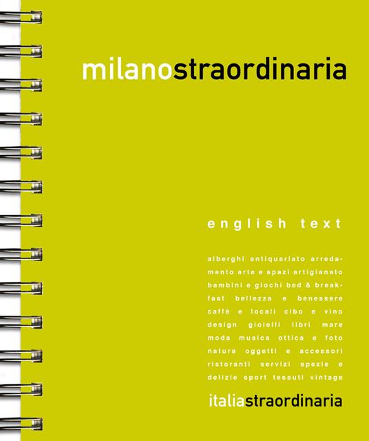 Milanostraordinaria 2016. Ediz. multilingue - copertina