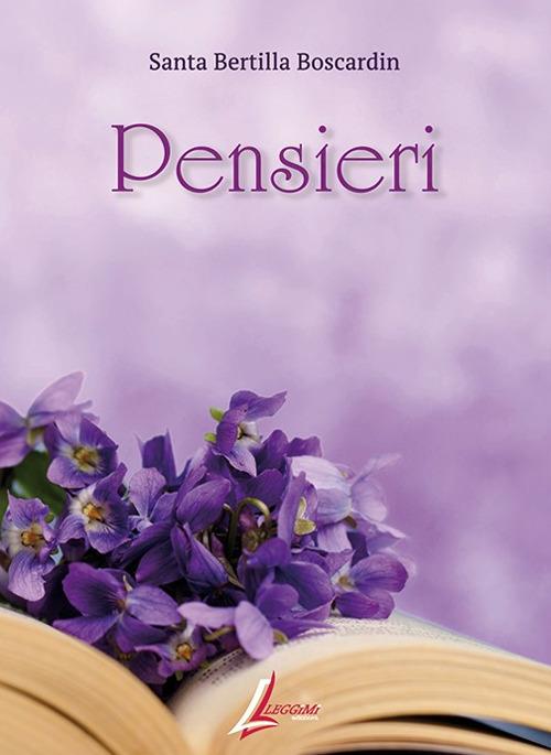 Santa Bertilla Boscardin. Pensieri - copertina