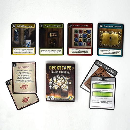 Deckscape. Il Destino di Londra. Gioco da tavolo - 4