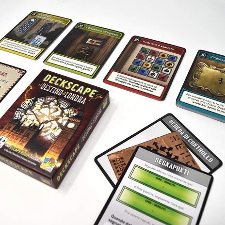 Deckscape. Il Destino di Londra. Gioco da tavolo - 5