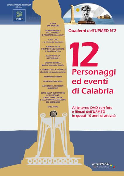 12 personaggi ed eventi di Calabria. Con DVD-ROM - copertina